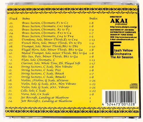 Kaeru Cafe Akai Professional Sound Tips Vol 2 Sample/Sound Library/Sampling CD - Bild 3 von 3