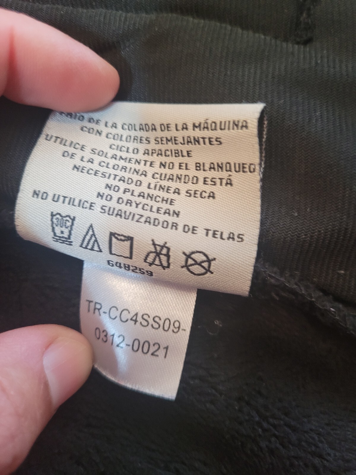 Double Diamond Black Softshell Plush Lined Hooded… - image 7