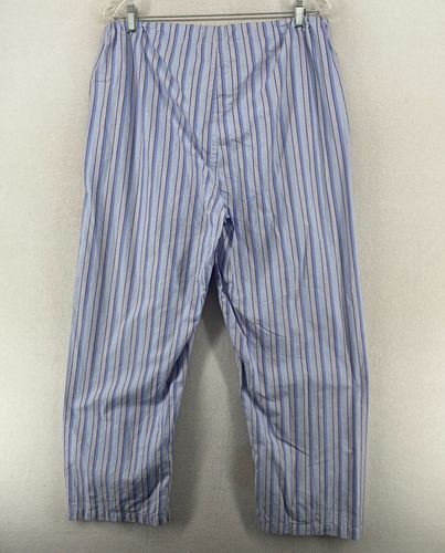 POLO RALPH LAUREN Pajamas Men S Sleepwear Stripe Long Sleeve Shirt Pant Cotton - Picture 10 of 18