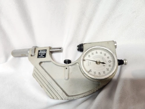 Mitutoyo 523-122 Dial Indicating Snap Gauge Gage Meter 25-50mm / 0.001mm 