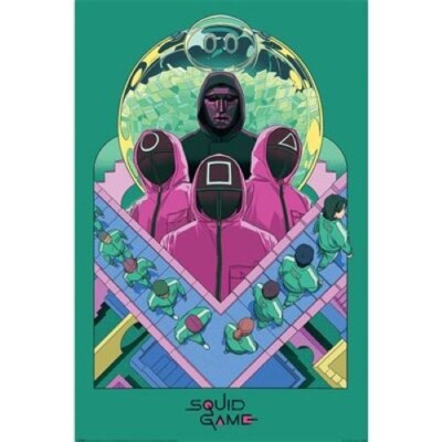 Poster Squid Game 2 - Namon - Green  61x91,5cm NEU 59945