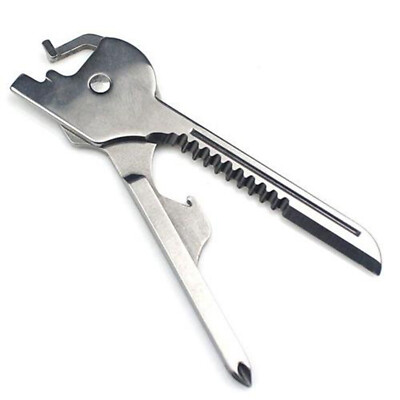 Multitool Edelstahl-Taschenwerkzeug SWISS+TECH Utili-Key 6-in-1