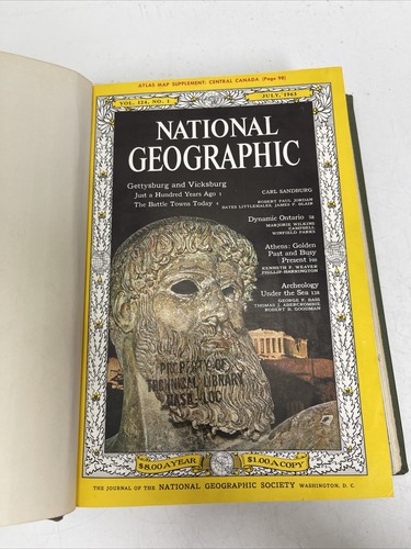 NATIONAL GEOGRAPHIC MAGAZINE VOL. 124 July-Dec.1963 - Picture 4 of 10