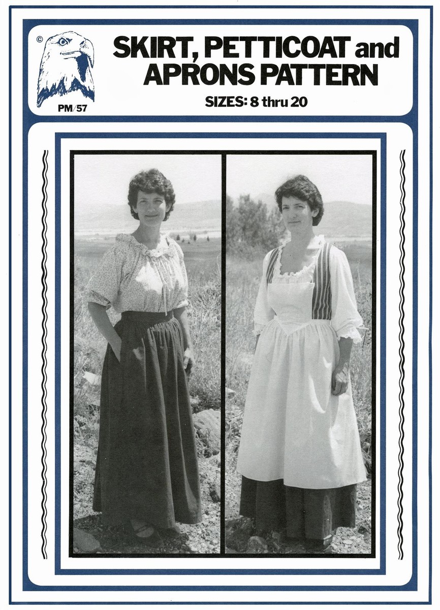 black women petticoat dress 1800 Ladies 1700s-1800s Skirt, & Aprons 8-20 Eagle's View Sewing Pattern 57 The Essential Shapewear Guide