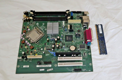 Dell Optiplex 755 DT Motherboard Desktop OGM819 With Core 2 Duo CPU+1GB DDR2 RAM