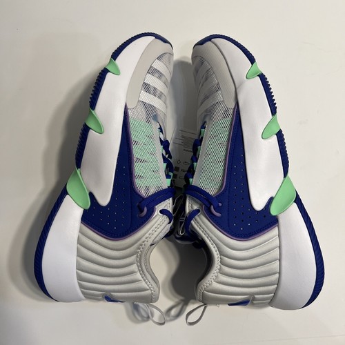 Adidas Trae Young Unlimited Size 12 White Blue Green New With Box - Picture 8 of 12