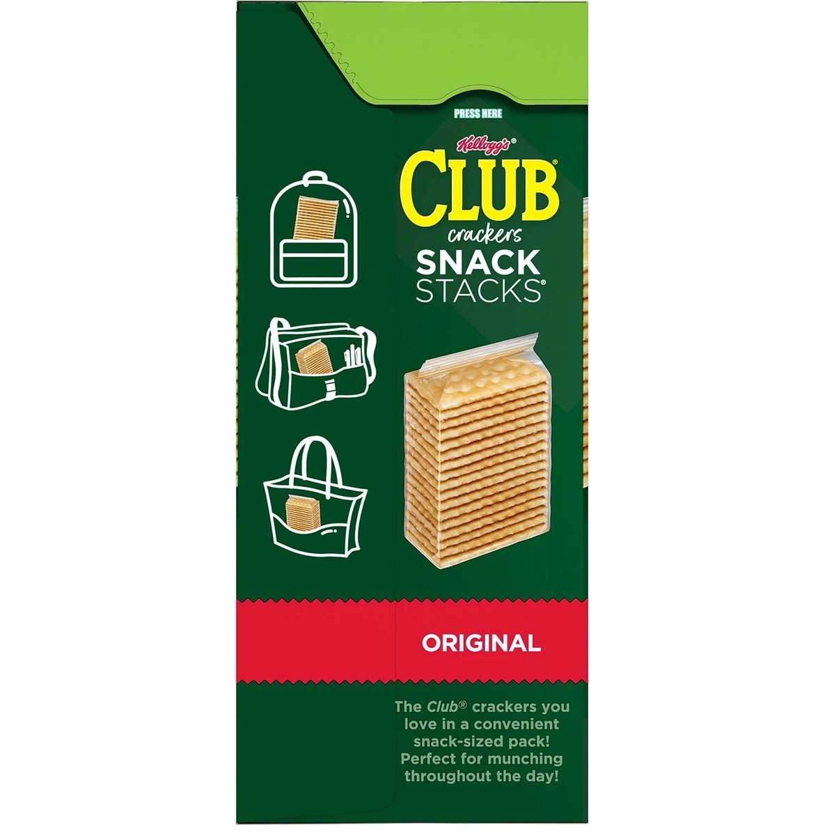 Nestle - ポッキー Kellogg's Club Crackers Snack Stacks (2.08 oz., 24 pk.) | eBay