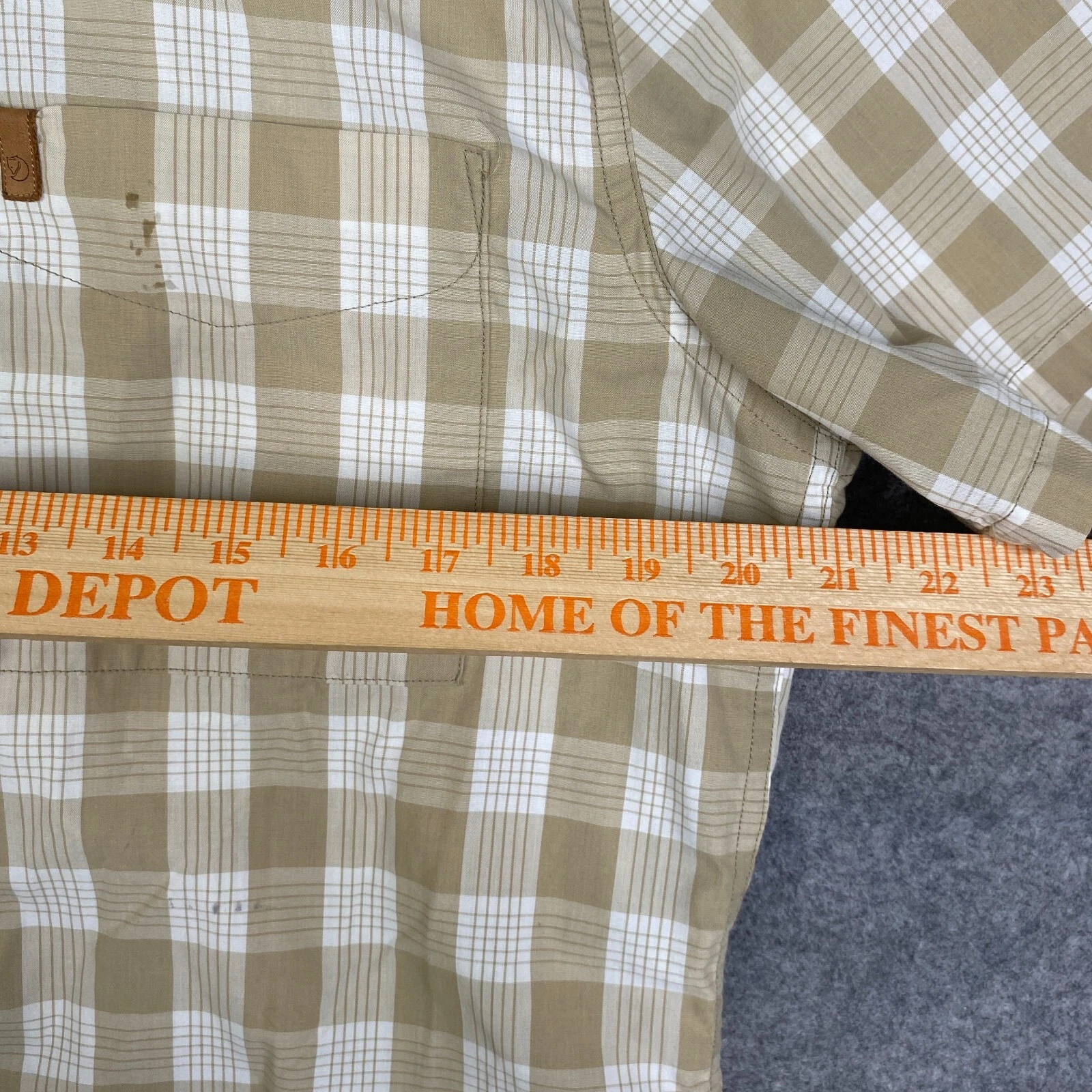 fjallraven ovik plaid travel outdoor gorpcore camp shirt