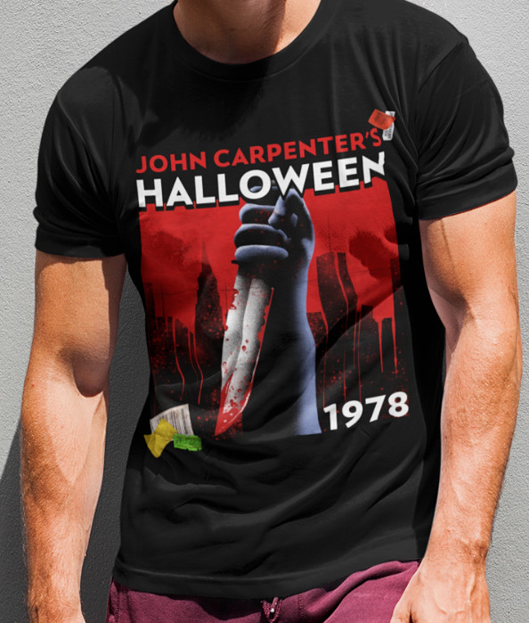 Halloween T-Shirt S-3XL John Carpenters Vintage Horror Movie Michael Myers TEE image 2