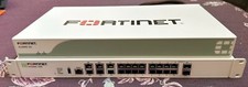 Fortinet FortiGate 100E Firewall with FortiRPS redundant power supply, used.