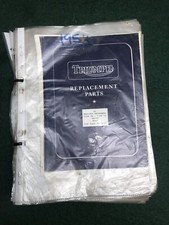 Triumph T100 T110 Trophy 1954 Replacement Parts Catalogue Spares Book #27