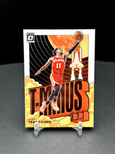 2021-22 Donruss Optic Basketball T-Minus 3...2...1... Trae Young #13