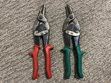 Lot of 2 Sears 9-42771X & 9-42772 X Left & Right Tin Snips
