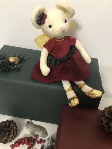 Jellycat I am Sugar Plum Fair Mouse y regalo de Navidad - Imagen 6 de 8