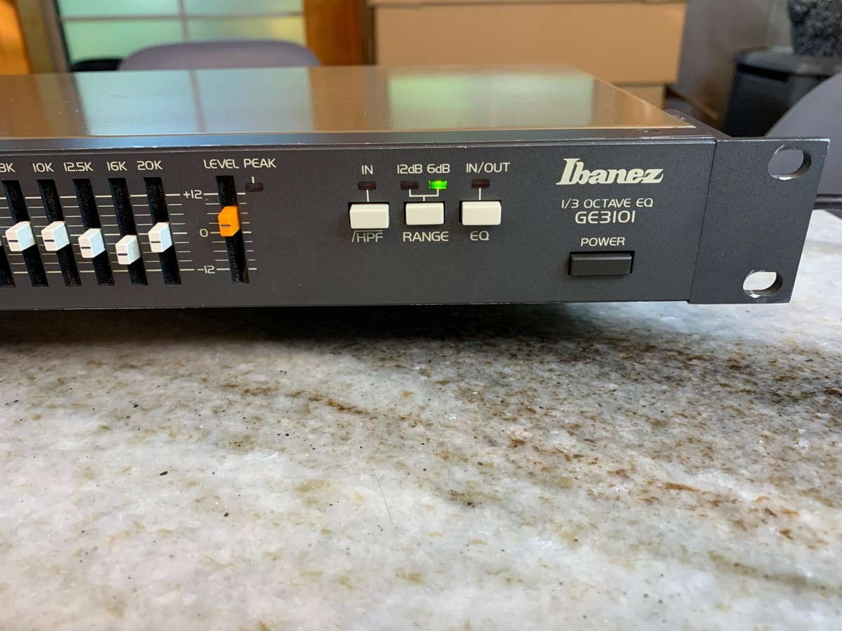 Vintage 1984 1/3 Octave EQ Equalizer MADE IN JAPAN 6.35 mm TRS/TS