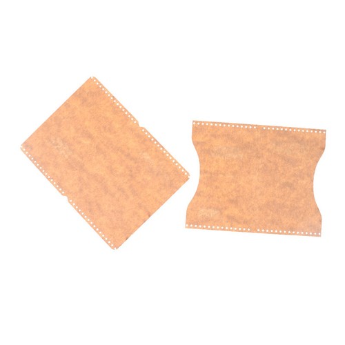 2pcs Acrylic Clear Craft Pattern Template Tool For Leather Wallet Bag Craft I^R1 - Picture 7 of 8