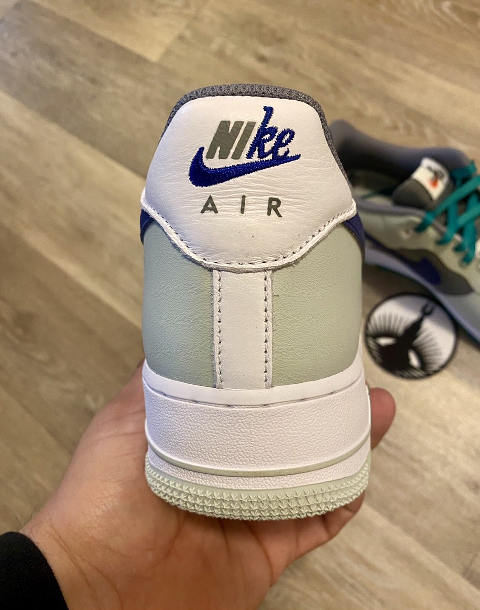 Nike Air Force 1 07 LV8 'Split - Light Silver Deep Royal