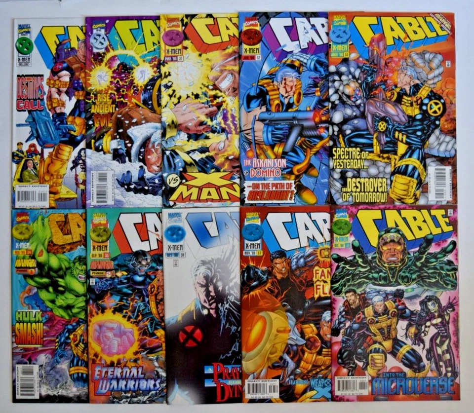 CABLE (1993) 112 ISSUE COMPLETE SET #-1-107, 89 & 99 ANNUALS, BLOOD & METAL 1 &2 - Image 4 of 4