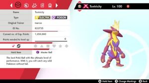 Shiny Gmax Toxtricity 5iv Hypertrained For Pokemon Sword And Shield Masterball Ebay Shiny Gmax Toxtricity 5iv Hypertrained For Pokemon Sword And Shield Masterball Ebay