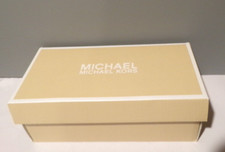 Girls Size 2 Michael Kors Ballet Flats. Gold with bow