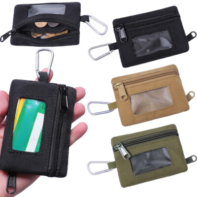 Tactical Wallet EDC Pouch 1000D Card Holder Waist Bag Coin Purse Key Pocket  Bag