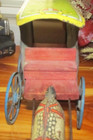 Antique Converse Horse Drawn Menagerie Wagon Tin & Wood Vintage Toy Circus Graph — photo 7