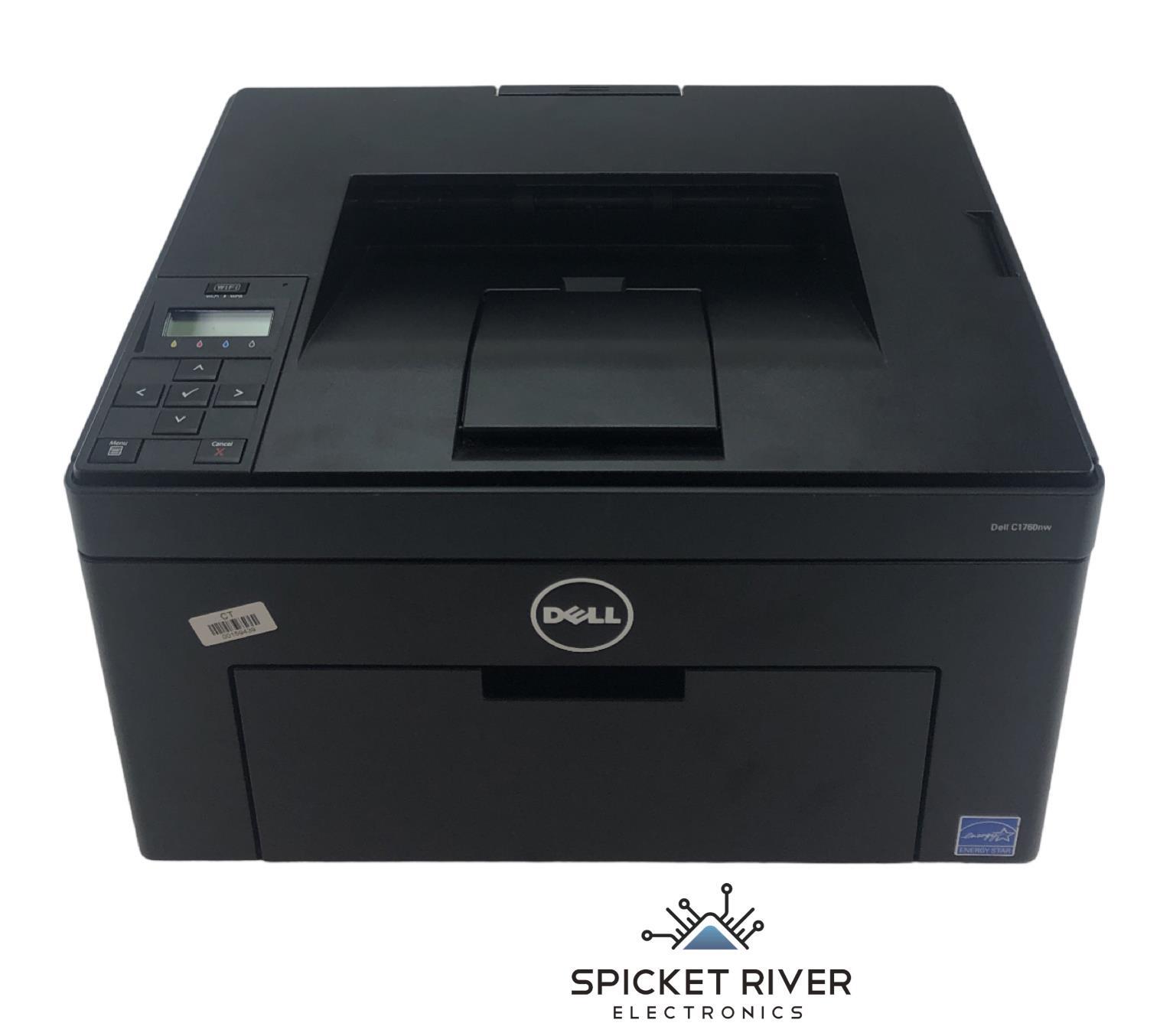 Dell C1760NW Wireless Network Color Laser Printer Black eBay