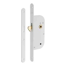 Serrure à mortaiser à crochet bec de cane - Axe : 40 mm à condamnation