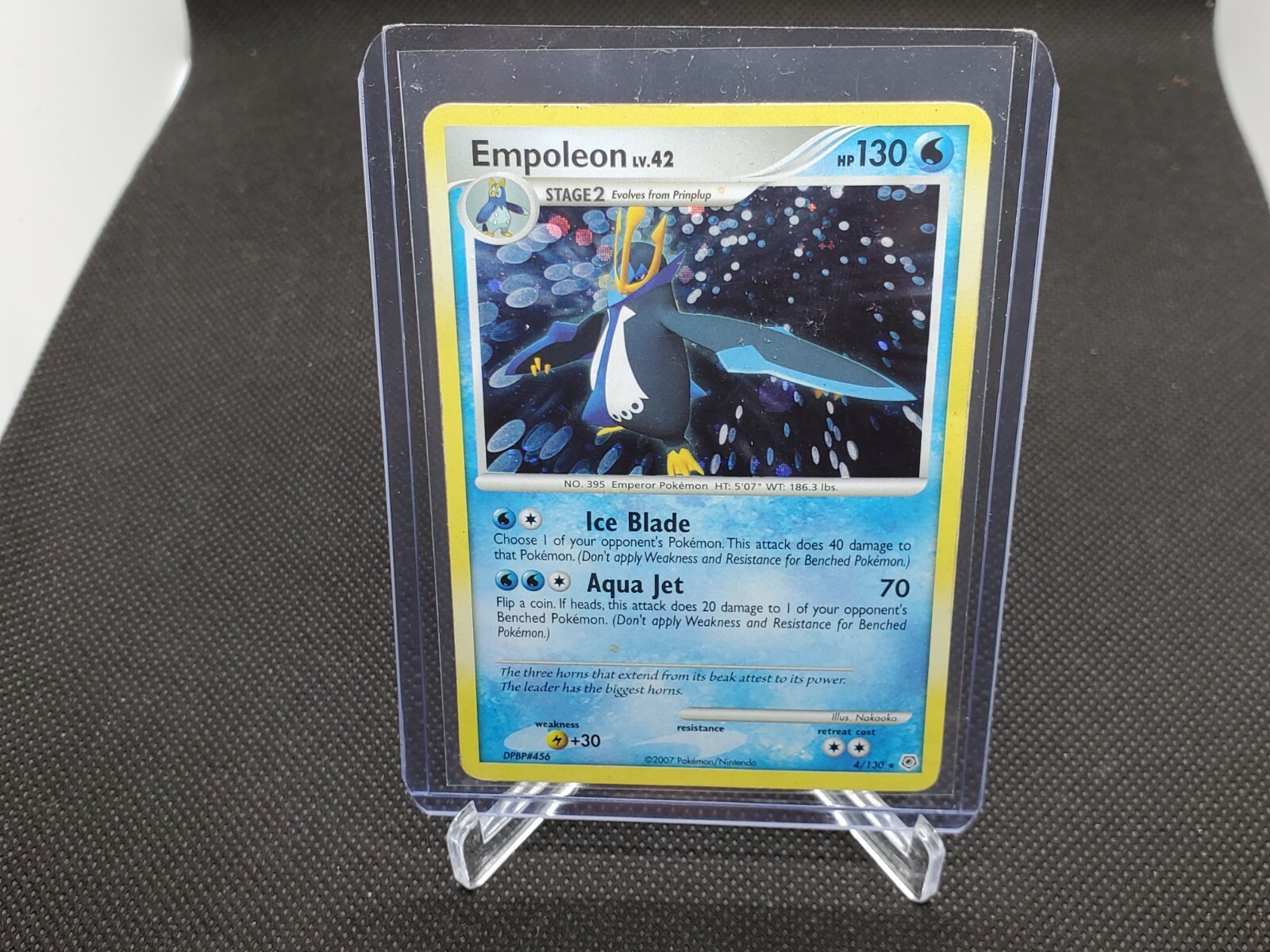 Empoleon LV42 Pokemon Card 2007 4/130 Rare/Reverse Holo 2007 eBay