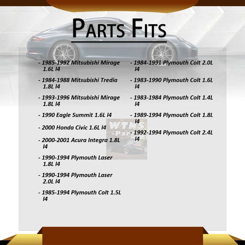 Sello de eje de salida de transmisión automática 2x para Hyundai Sonata 1990 2,4 L Foto 4 de 4