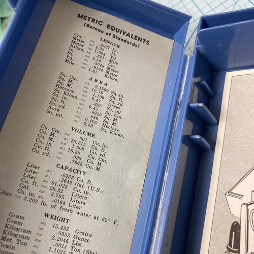 USED Vintage 1968 CLAY ADAMS STANDACASE Dissection Kit w/Original Manual. NICE! - Picture 7 of 24