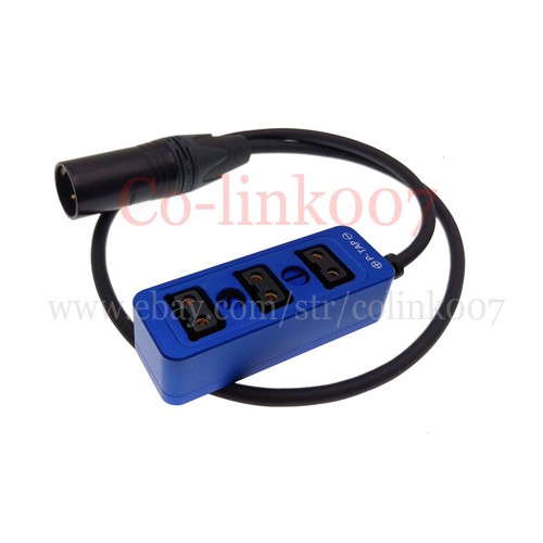 D-tap Power Splitter Cable, XLR 4pin to 3 x P-tap Splitter Hub - Picture 7 of 11