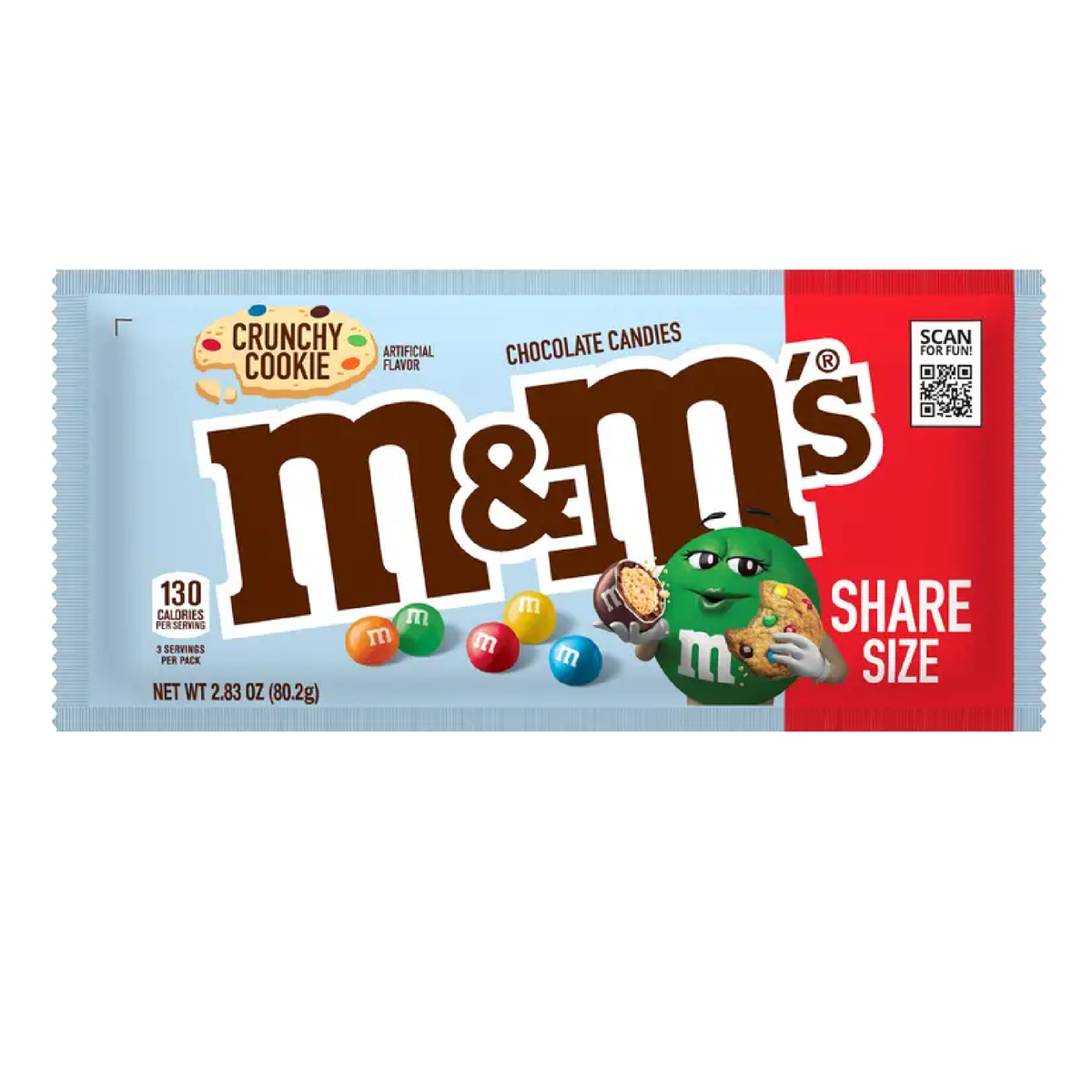 Full Box 24x Pack M&M's Crunchy Cookie Flavor King Size Chocolate