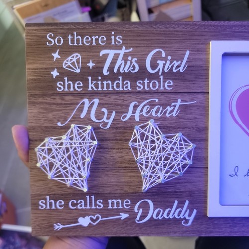 Gifts for Dad from Daughter Fathers Day, birthday the girl who stole my heart - Picture 5 of 7