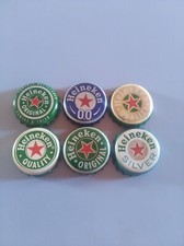 lot de 6 capsules de bière heineken
