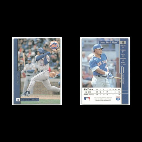 Butch Huskey #83 1996 Leaf Preferred New York Mets Baseball Card MLB NM - Picture 3 of 3