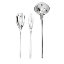 SAMBONET SET 3 POSATE A SERVIRE, COPPIA INSALATA CON MESTOLO - BAMBOO