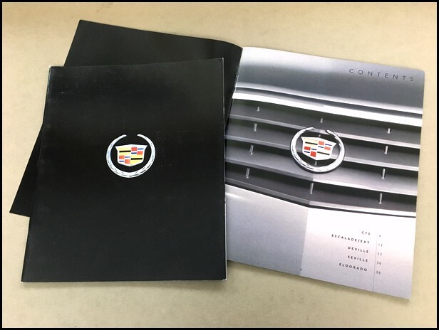 2002 Cadillac 42-page Brochure Catalog - Escalade EXT DeVille DTS