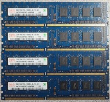 Lot of 4 Hynix HMT325U6BFR8C-H9 2GB PC3-10600U DDR3-1333MHz Desktop Memory RAM