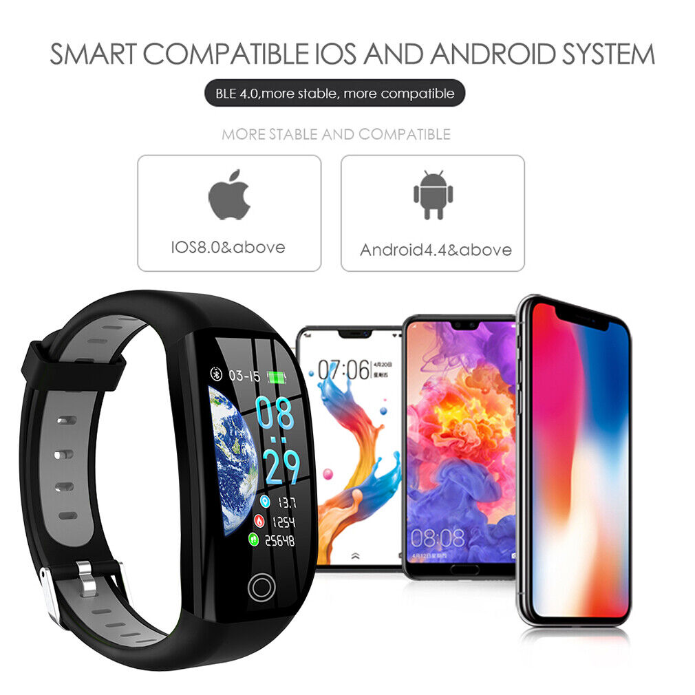 Smartwatch Fitness Tracker Armbanduhr Für Samsung Huawei Blutdruck Herren Damen