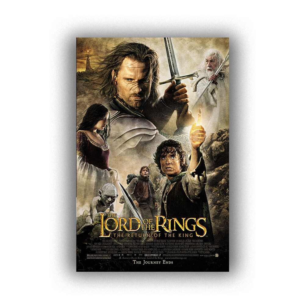 Lord of the rings movie poster hi-res stock photography and images