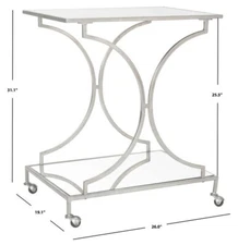Safavieh Ignatius Bar Cart, Reduced Price 2172723408 FOX2555A