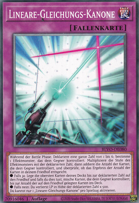 Yu-Gi-Oh! Blazing Vortex #080 Lineare Gleichungs Kanone Common Deutsch