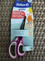 2022 Griffix Pelikan Ergonom. Schulschere Spitz Sweetberry RechtshäNder Schere