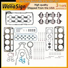 MLS Full Cylinder Engine Gasket Set w/ Head Bolts For 02-11 Chevy GMC Buick 5.3L
