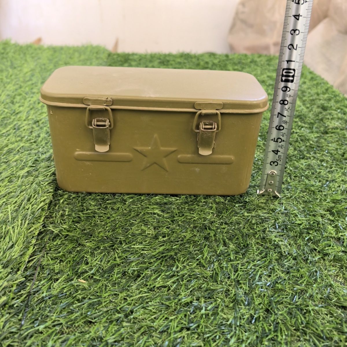 Old Chinese Military Surplus Tool Box Iron Box Soviet Made Tool