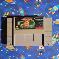 AUTHENTIC Ms. Pac-Man Super Nintendo SNES ( CART ONLY)