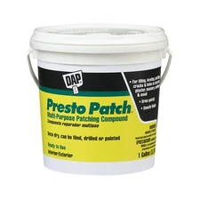 DAP 7079858555 Presto Patch Ready Mix Ga Raw Building Material, White
