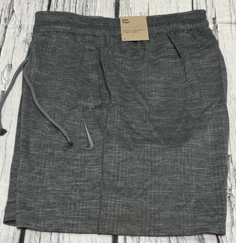 Nike Shorts Dri-FIT 5" Inseam Unlined Gym Grey Yoga Mens Size Small New