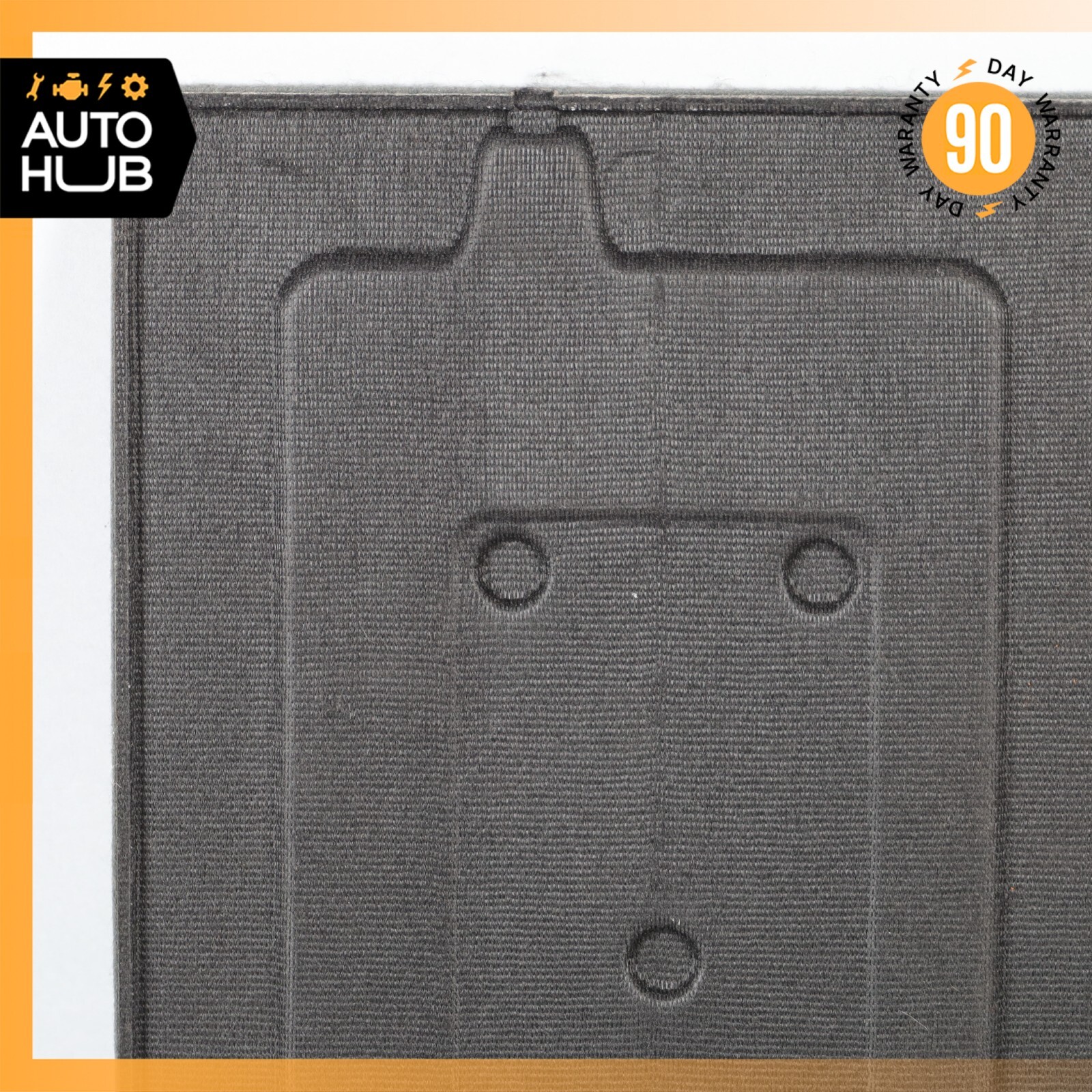 08-11 Maserati GranTurismo M145 Rear Trunk Floor Carpet Cover Panel Gray OEM
